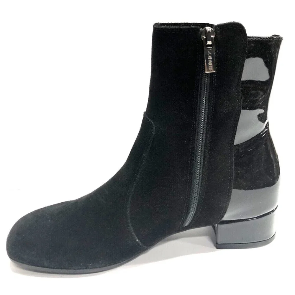 La Canadienne Women’s Jil Boot Black Suede, Size 7 M